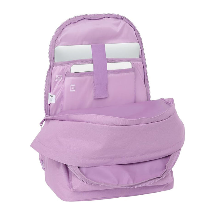 SAFTA - Mochila Doble Para Portatil 15.6" Munich. Lila