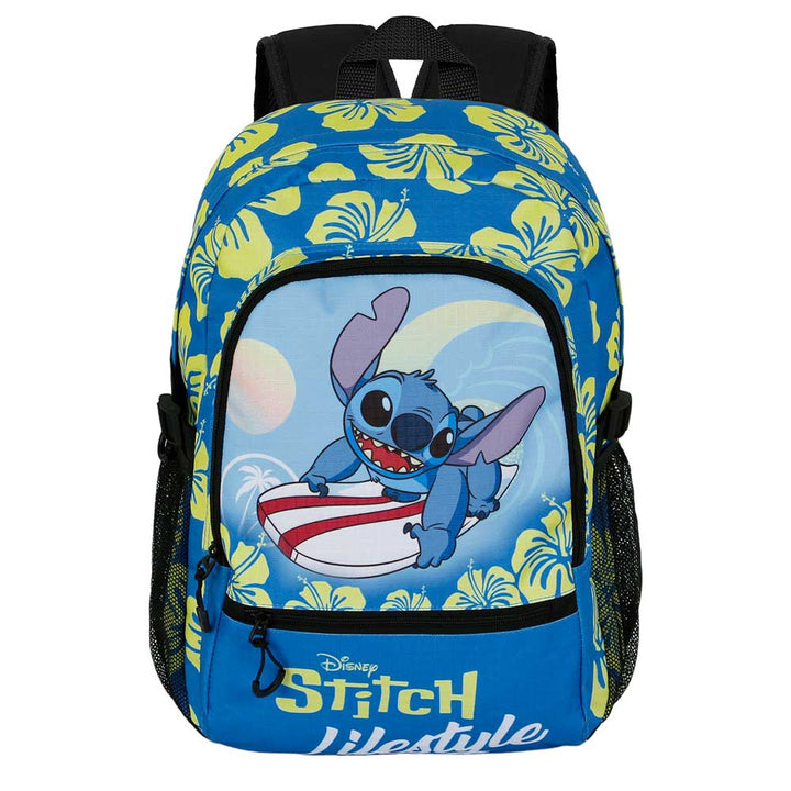 KARACTERMANIA - Disney Lilo y Stitch Lifestyle Mochila Fight FAN 2.2. Azul