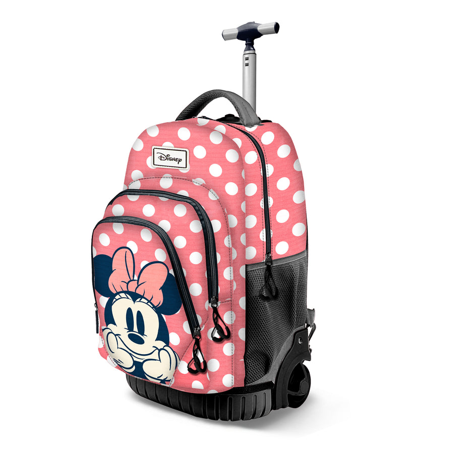 KARACTERMANIA - Disney Minnie Mouse Closer Mochila Trolley GTS FAN. Rosa