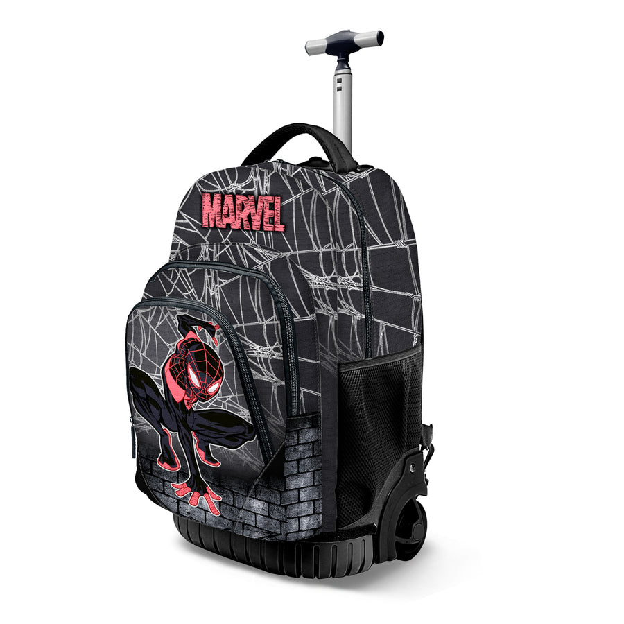 KARACTERMANIA - Marvel Spiderman Spin Mochila Trolley GTS FAN. Gris