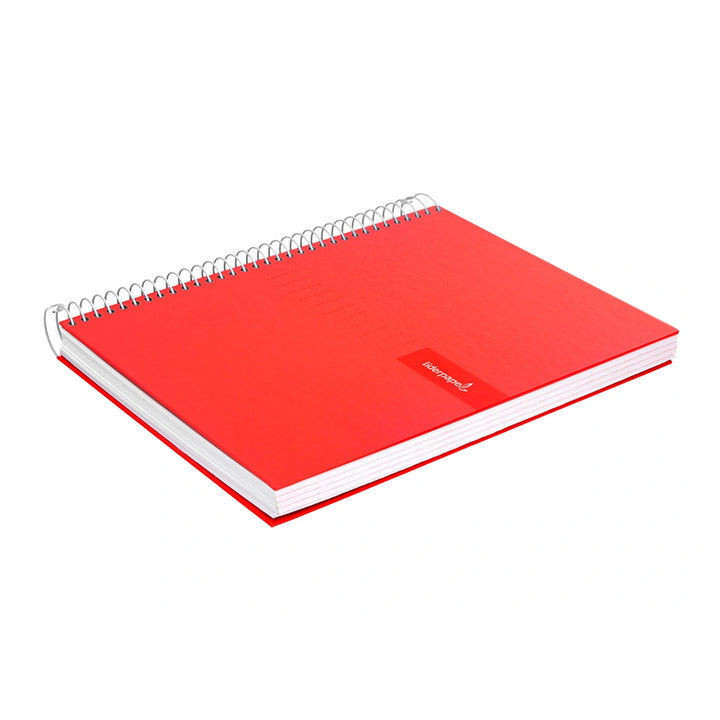 LIDERPAPEL - Cuaderno Espiral A5 con Margen 80h 90gr. Color Surtido