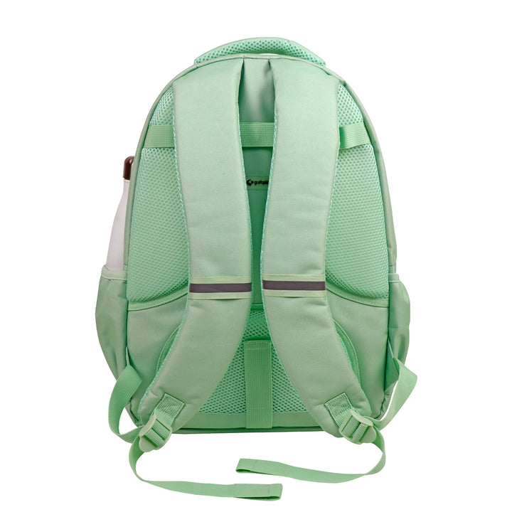 Grafoplás Kuru - Mochila Escolar 3 Cremalleras con Divisor para Portátil. Adaptable Carrito. Lavanda