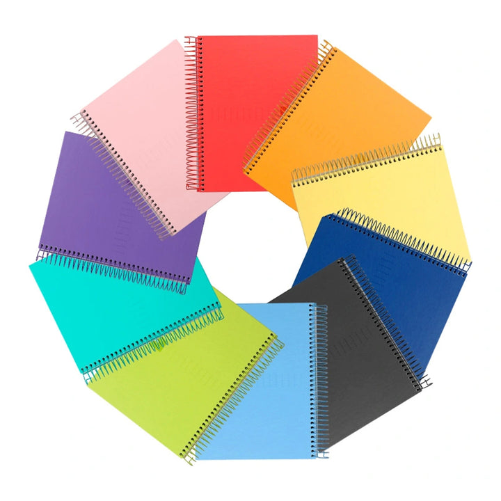 LIDERPAPEL - Cuaderno Espiral A5 con Margen 80h 90gr. Color Surtido