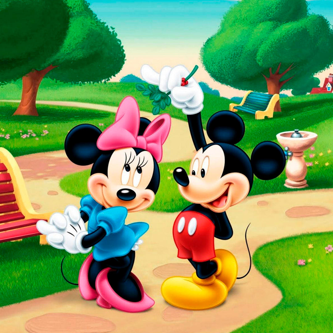 DISNEY Minnie Mouse Lashes - Estuche Escolar Triple Portatodo con 2 Cremalleras. Gris