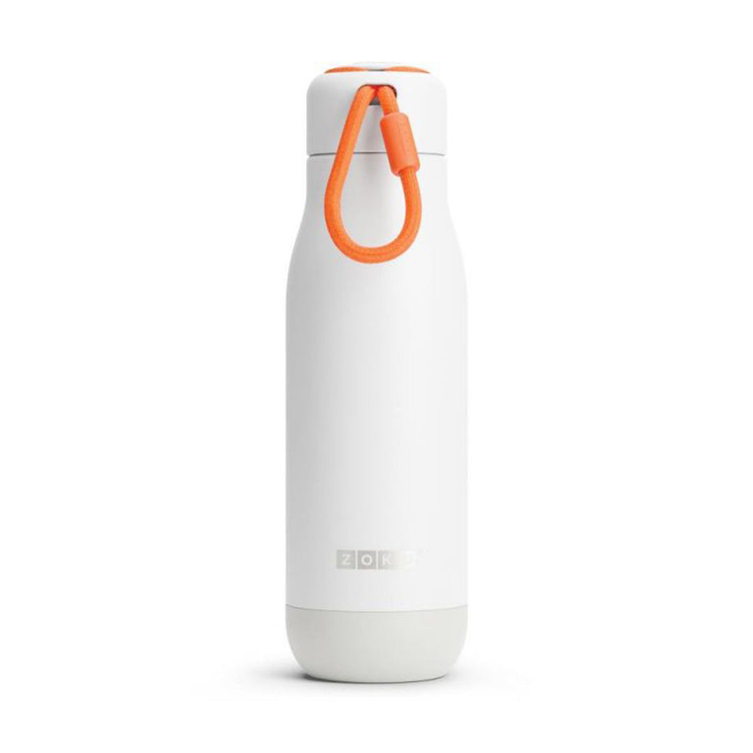 ZOKU PC - Botella Térmica de 0.5L en Acero Inoxidable de Doble Pared. White