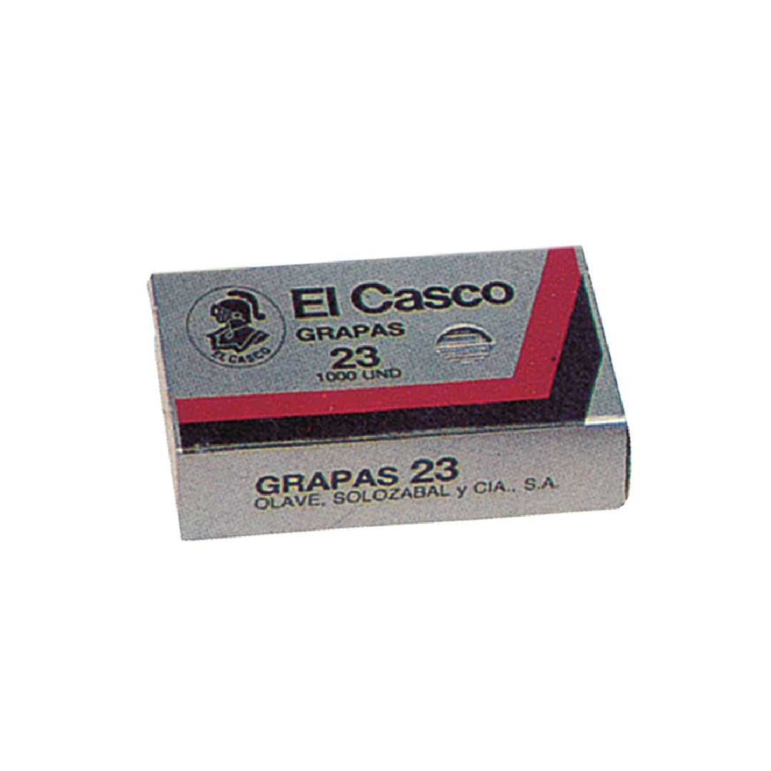 EL CASCO - Grapas el Casco Nº23 Caja de 1000 Unidades