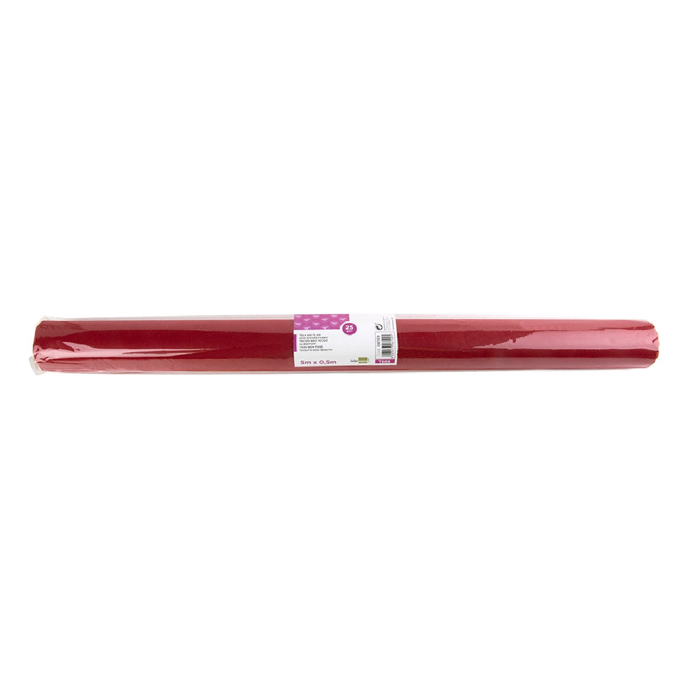 LIDERPAPEL - Tejido Sin Tejer Liderpapel Terileno 25 G/M2 Rollo de 5 mt Rojo