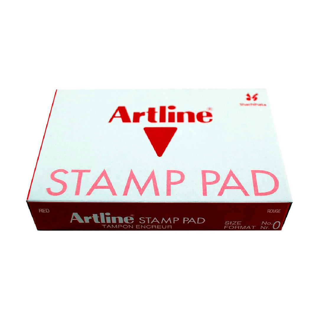 ARTLINE - Tampon Artline Nº0 Rojo 56x90 mm
