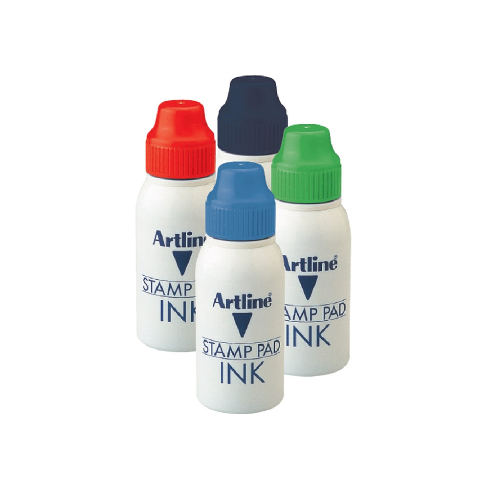 ARTLINE - Tinta Tampon Artline Azul Bote 50 CC