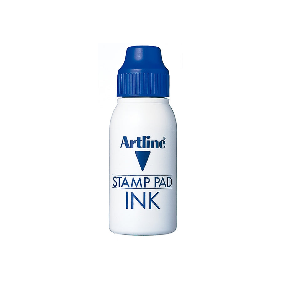 ARTLINE - Tinta Tampon Artline Azul Bote 50 CC