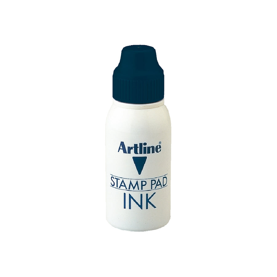 ARTLINE - Tinta Tampon Artline Negra Bote 50 CC