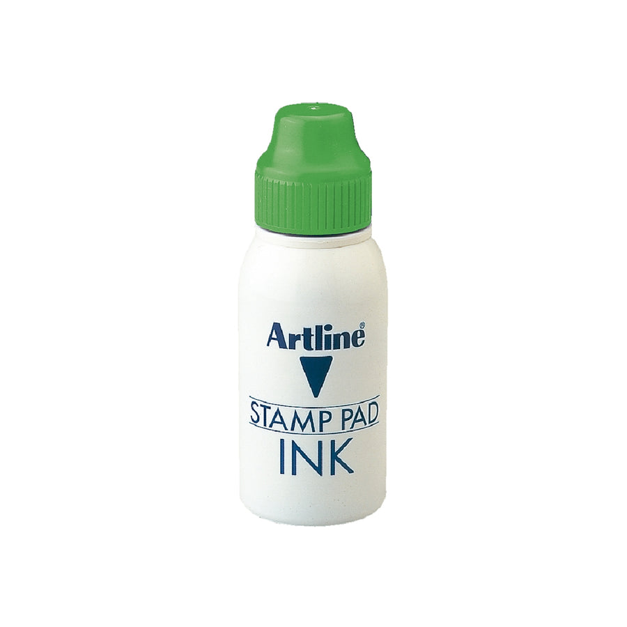 ARTLINE - Tinta Tampon Artline Verde Bote 50 CC