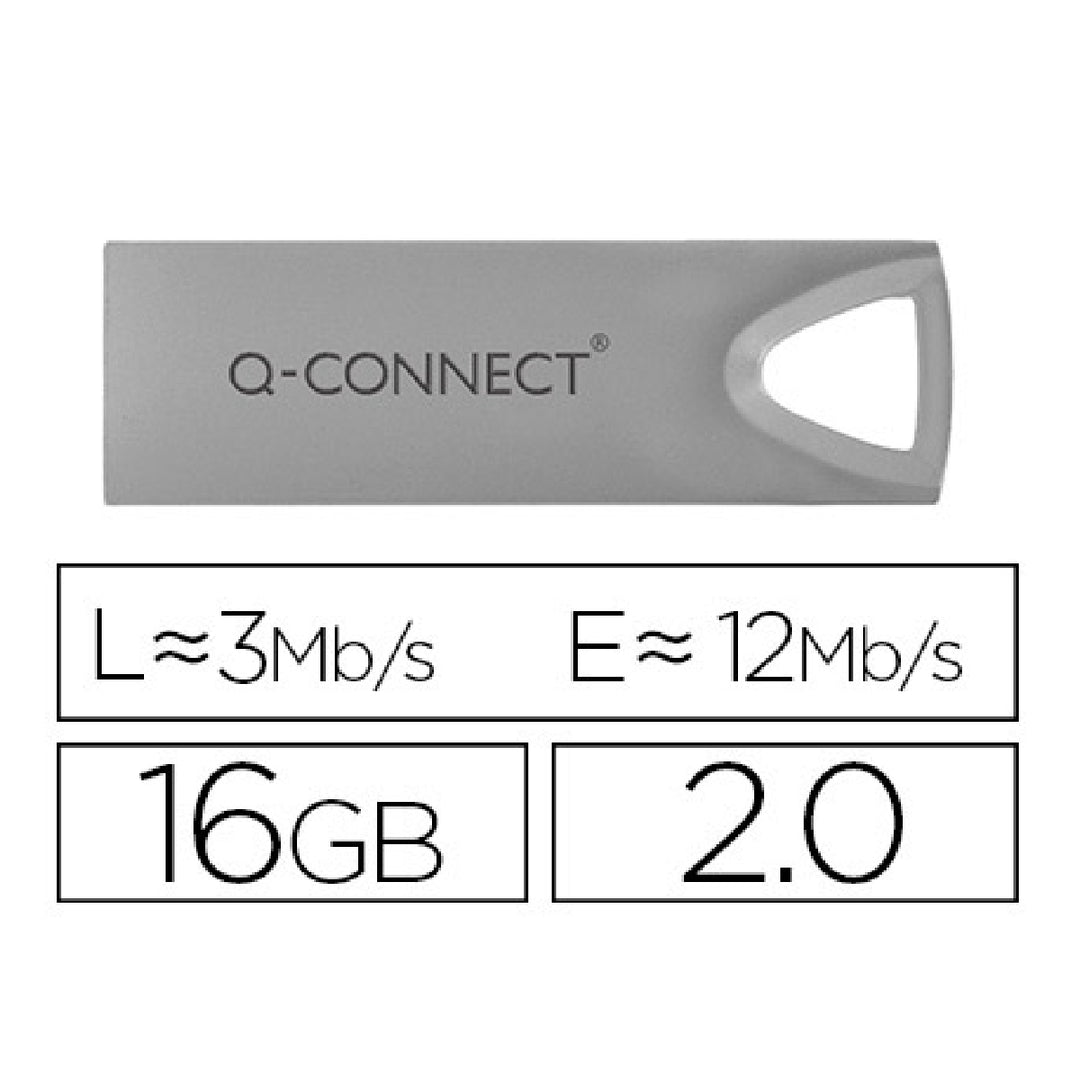 Q-CONNECT - Memoria Usb Q-Connect Flash Premium 16 GB 2.0
