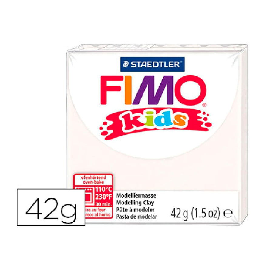 STAEDTLER - Pasta Staedtler Fimo Kids 42 GR Color Blanco