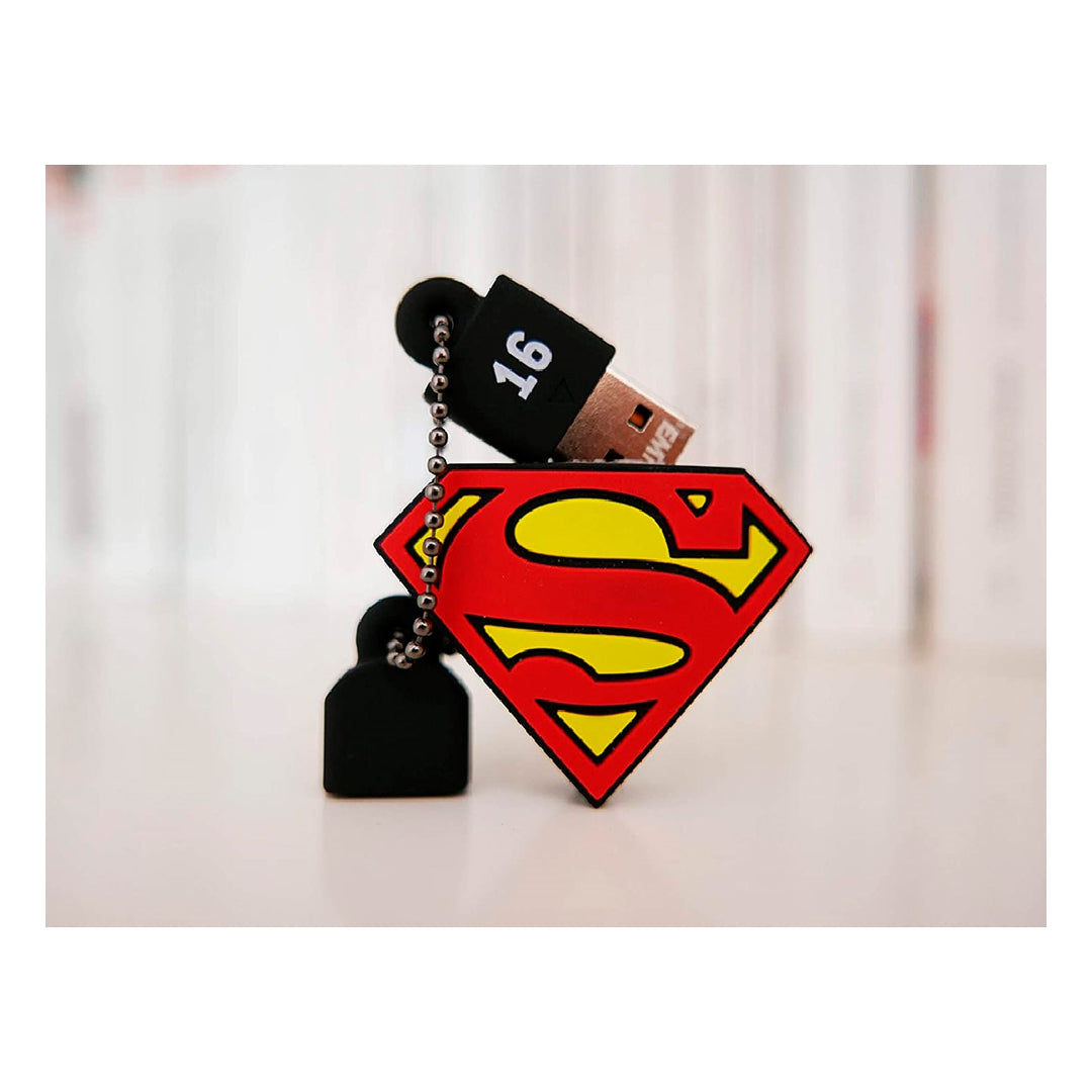 EMTEC - Memoria Usb Emtec Flash 16 GB Usb 2.0 Collector Superman