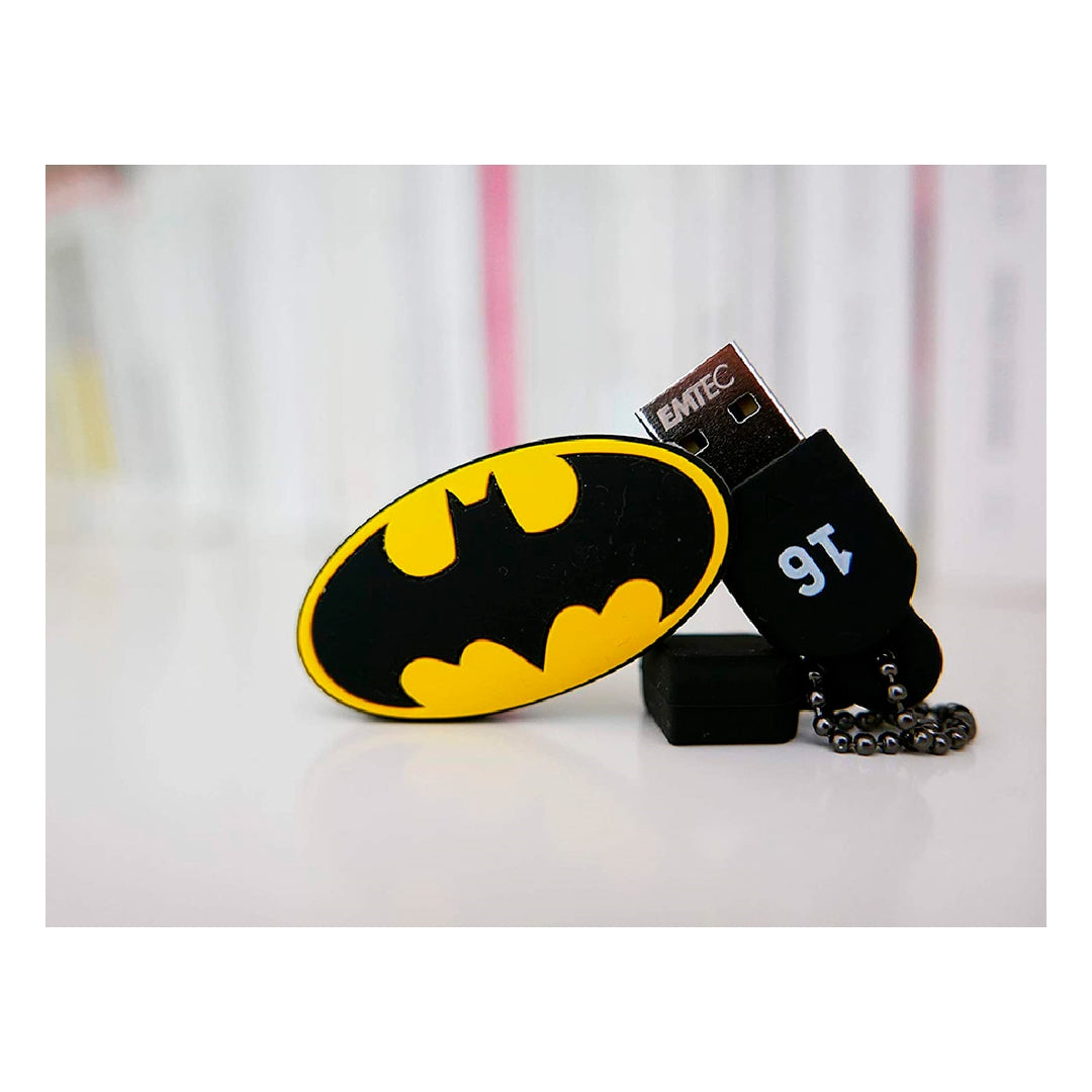 EMTEC - Memoria Usb Emtec Flash 16 GB Usb 2.0 Collector Batman
