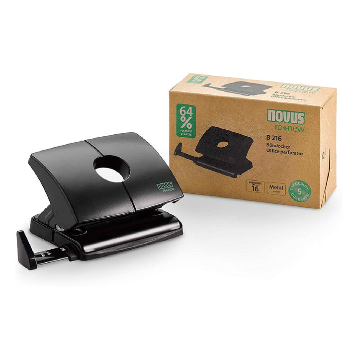 NOVUS DAHLE - Taladrador Novus B220 Plastico Abs Reciclado Capacidad 20 Hojas Color Negro