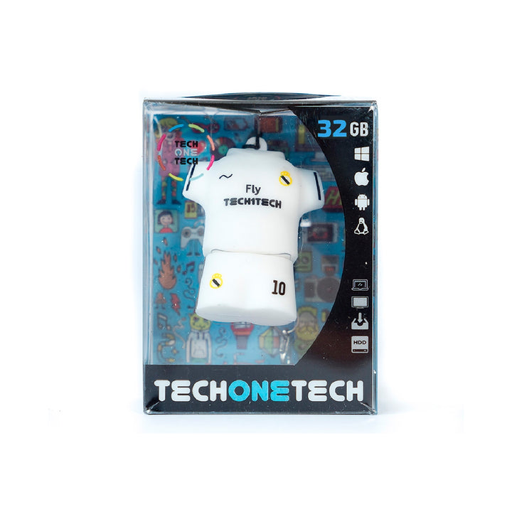 TECH ON TECH - Memoria Usb Tech ON Tech Equipacion Futbol Merengue 32 GB