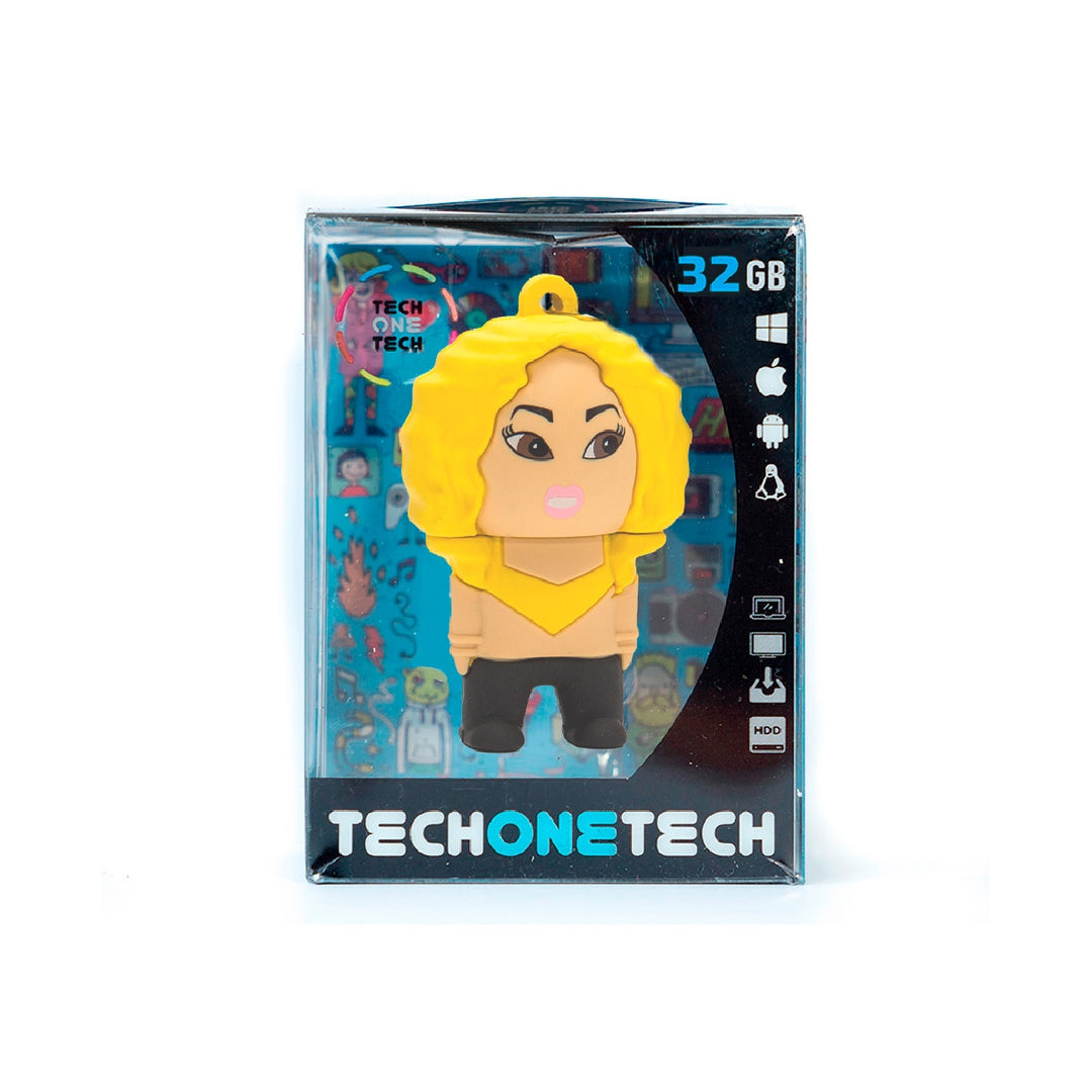 TECH ON TECH - Memoria Usb Tech ON Tech Shasha Kira 32 GB