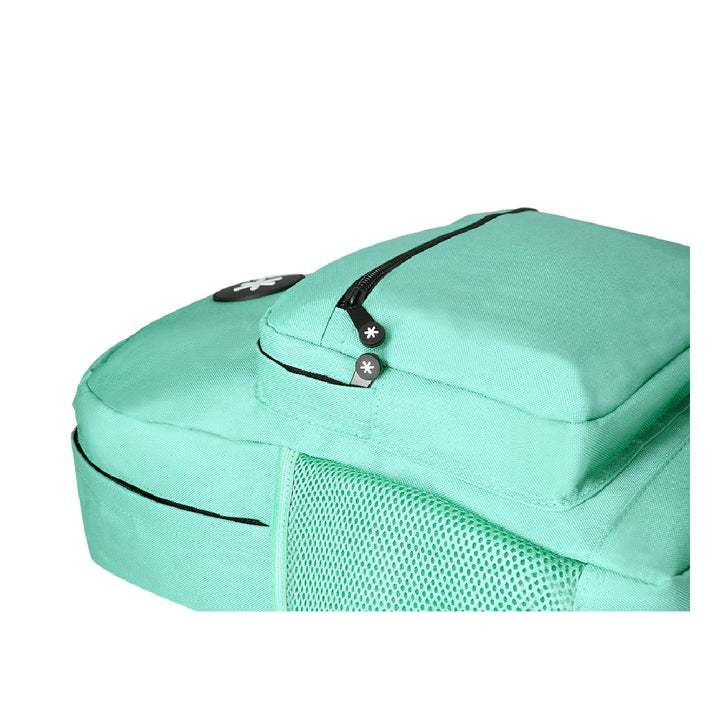 ANTARTIK - Cartera Antartik Mochila Con Asa y Bolsillo Frontal Concremallera Color Verde Menta 320x140x430 mm