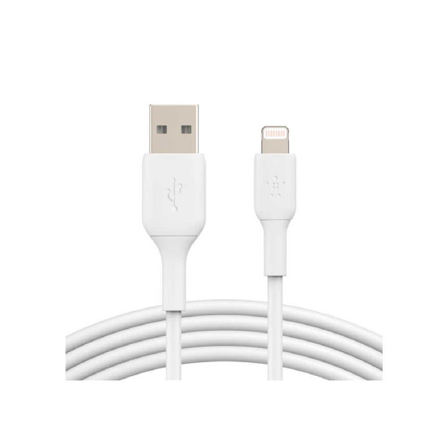 BELKIN - Cable Belkin Caa001bt1mwh Lightning a Usb-A Boost Charge Longitud 1 M Color Blanco