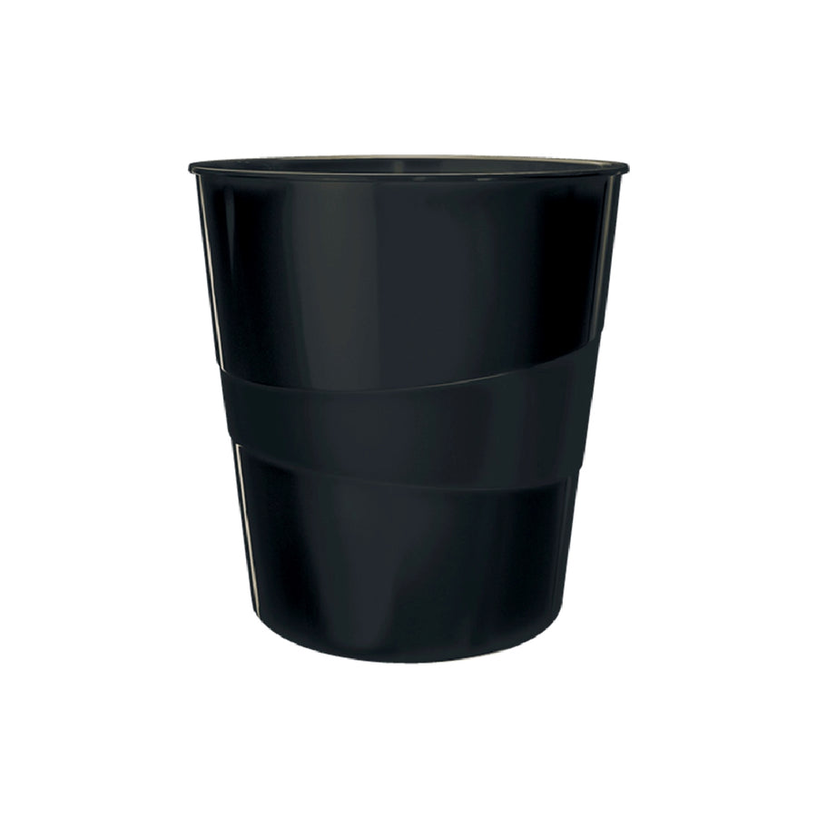 LEITZ - Papelera Plastico Leitz Recycle Color Negro 15 Litros