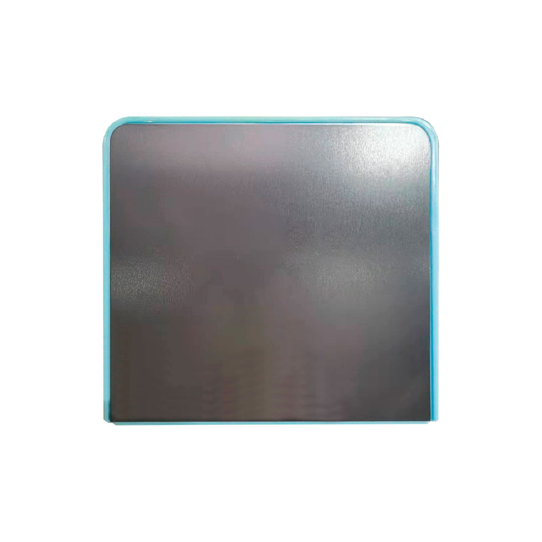 LIDERPAPEL - Cubilete Portalapices Liderpapel Azul Claro Opaco Plastico Magnetico 125x75x40 mm