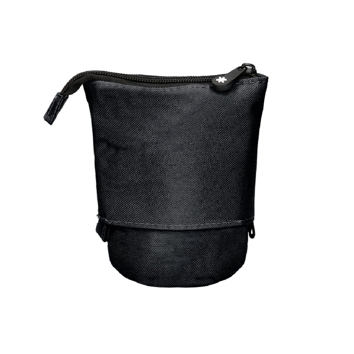 ANTARTIK - Bolso Escolar Portatodo Antartik Cubilete Color Negro 190x60x80 mm