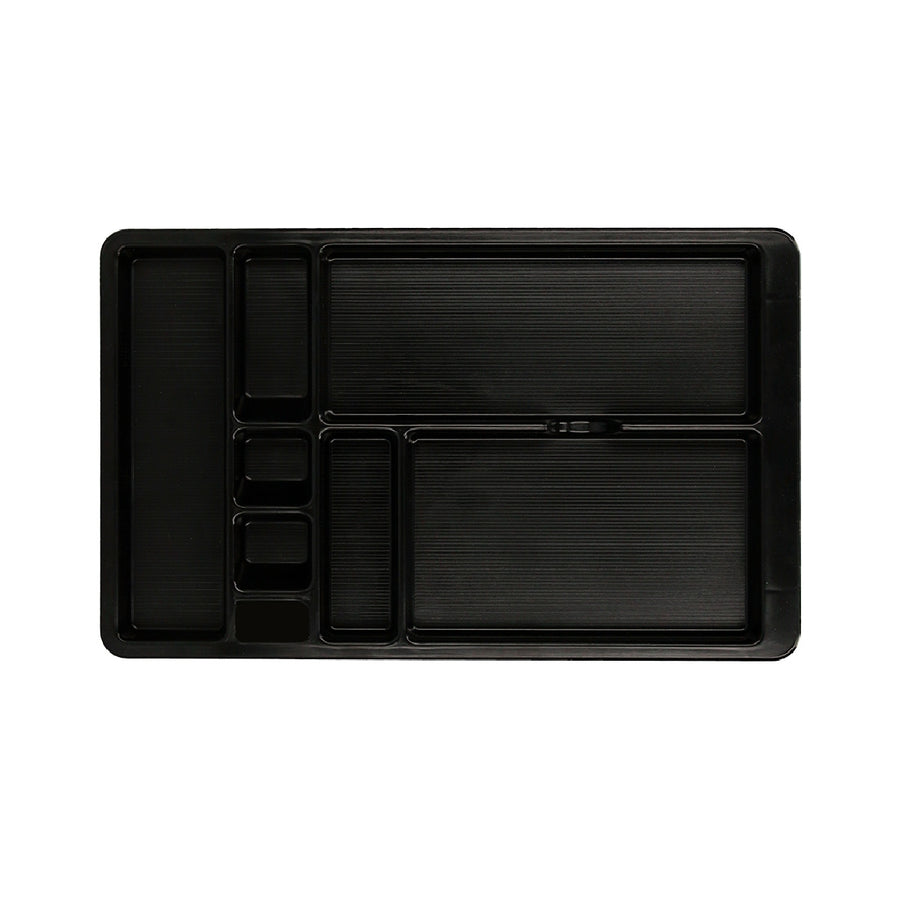 Q-CONNECT - Bandeja Organizadora Q-Connect de Cajones Color Negro 364x225x21 mm