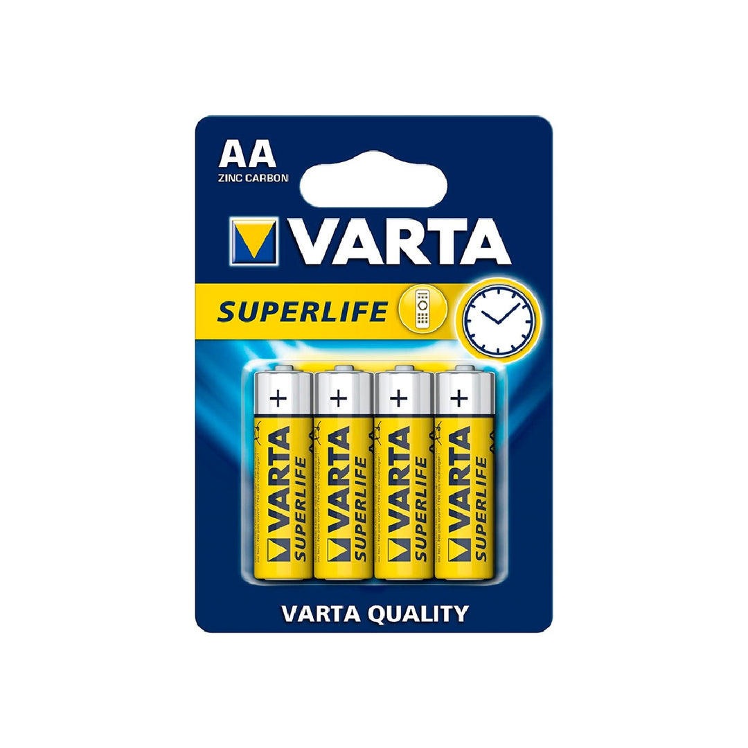 VARTA - Pila Varta Salina Superlife AA Tipo R-06 Blister de 4 Unidades