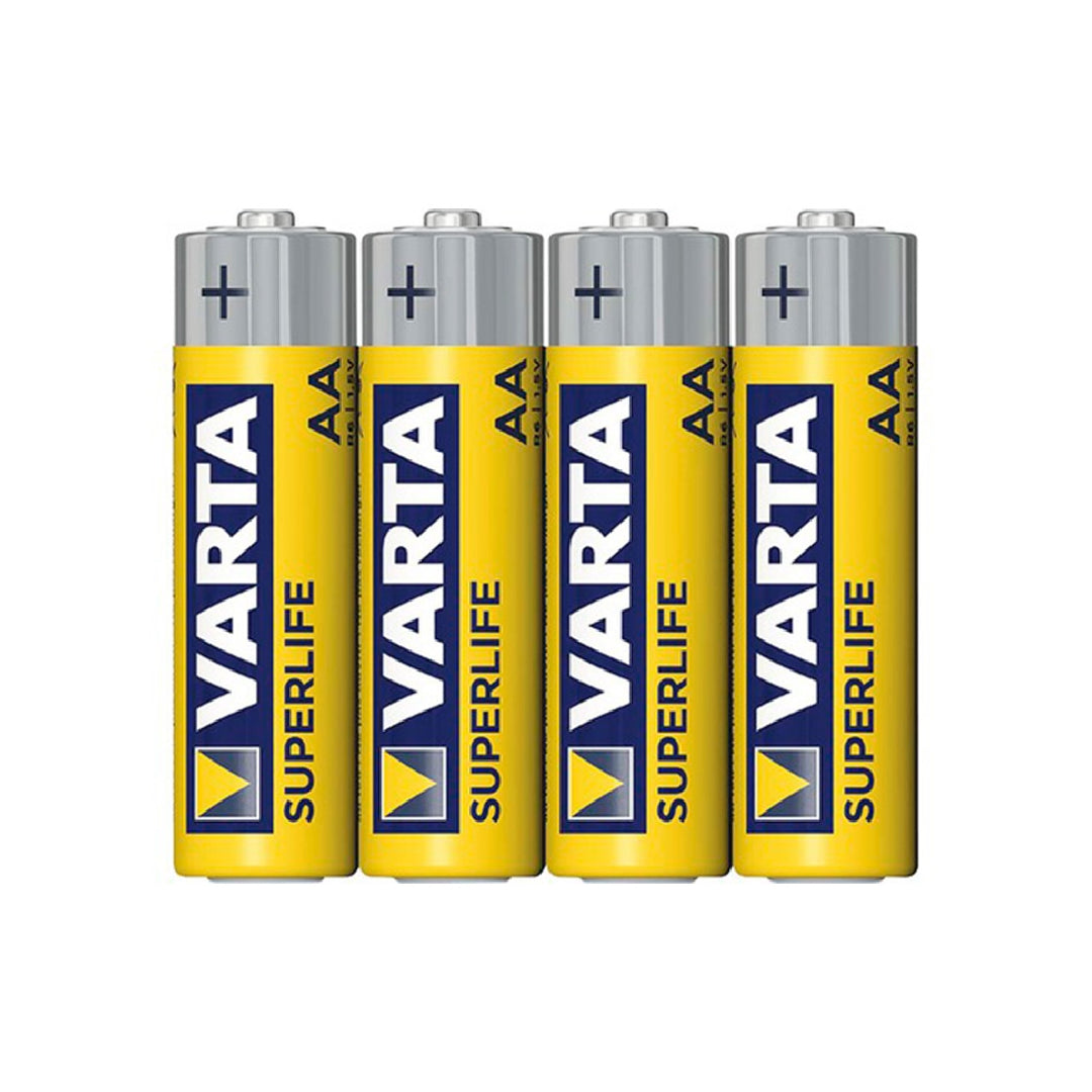 VARTA - Pila Varta Salina Superlife AA Tipo R-06 Blister de 4 Unidades