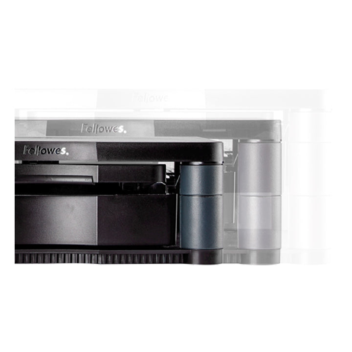 FELLOWES - Soporte Fellowes Para Monitor Plus Ajustable en 5 Alturas 64 mm a 165 mm Hasta 36 KG Color Grafito 165x335x344 mm