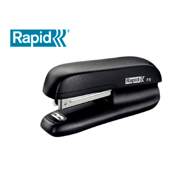 RAPID - Grapadora Rapid F5 Mini Plastico Capacidad de Grapado 10 Hojas Usa Grapas N 10 Color Negro