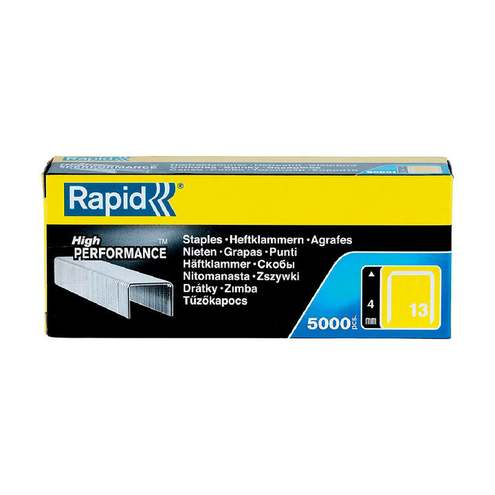 RAPID - Grapas Rapid 13/4 mm Galvanizada Caja de 5000 Unidades