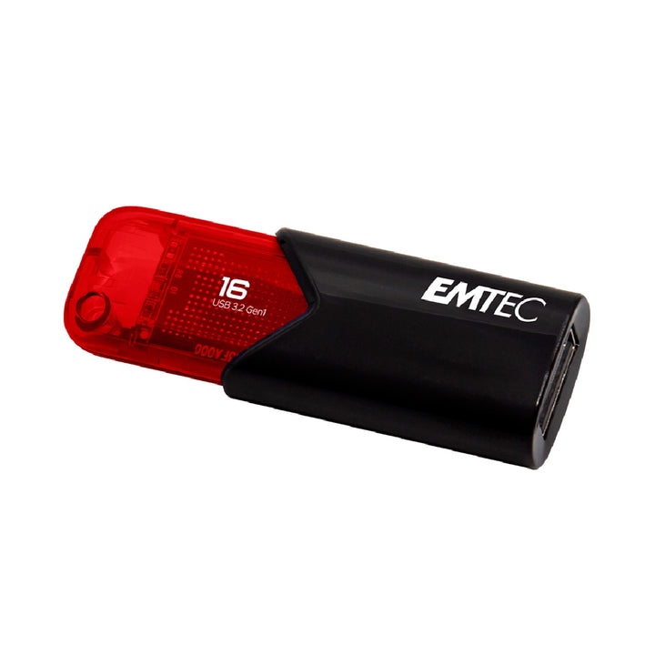 EMTEC - Memoria Emtec Usb 3.2 Click Easy 16 GB Rojo