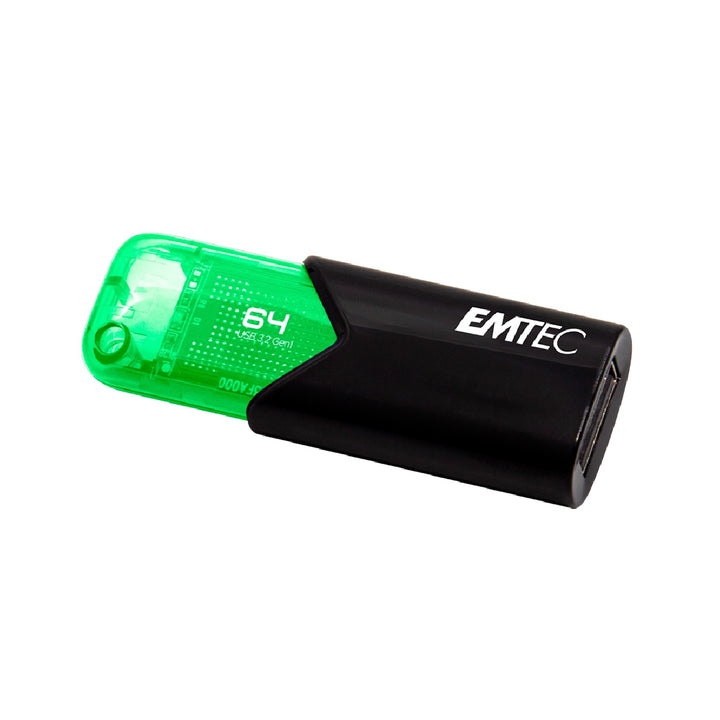 EMTEC - Memoria Emtec Usb 3.2 Click Easy 64 GB Verde