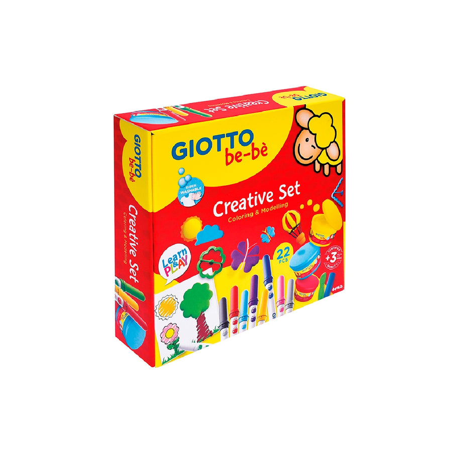 GIOTTO - Set Creativo Giotto BE-BE Para Colorear y Moldear