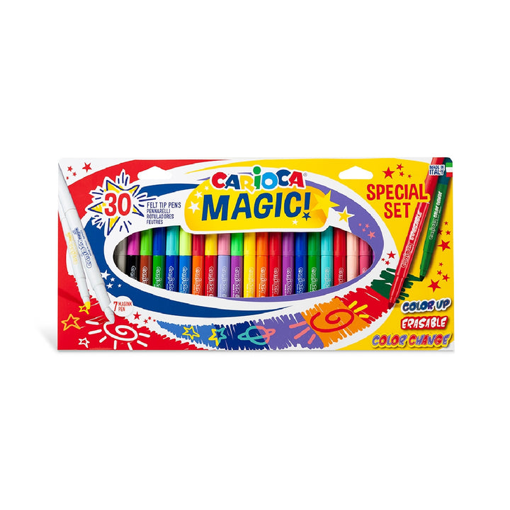CARIOCA - Rotulador Carioca Magic Markers Special Set Caja 30 Unidades Colores Surtidos