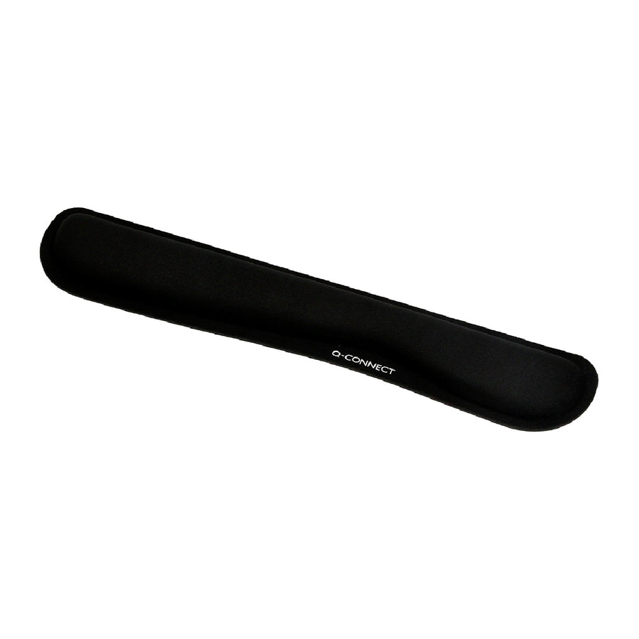 Q-CONNECT - Reposamunecas Q-Connect Memory Foam Para Teclado Color Negro 460x85x25 mm