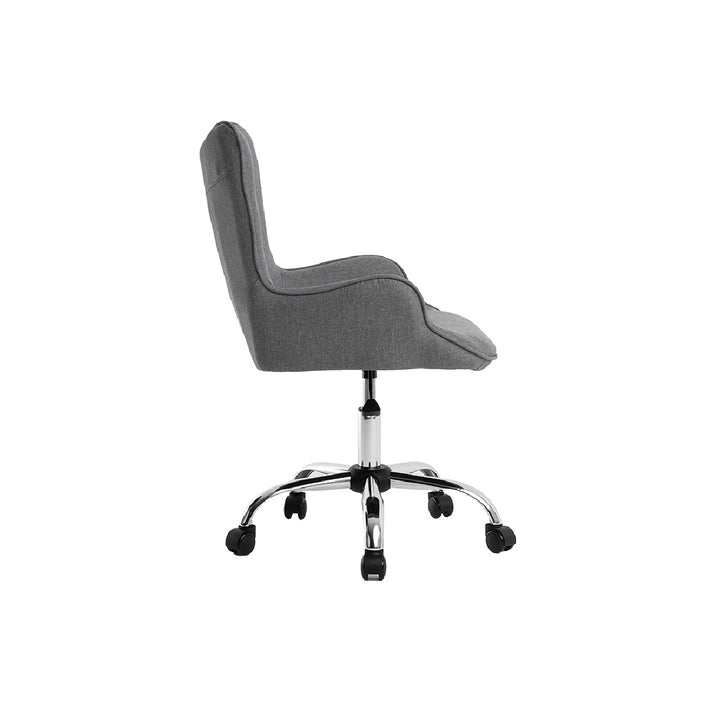 Q-CONNECT - Silla Q-Connect Escritorio Mes Sina Base Metalica Alt Max 960 Anc 570 Prof 620 Ruedas Premium Color Gris