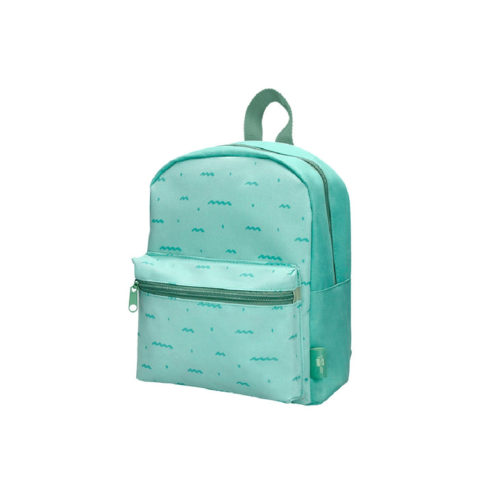 LIDERPAPEL - Cartera preescolar liderpapel mochila infantil diseño verde 250x115x210 mm. 