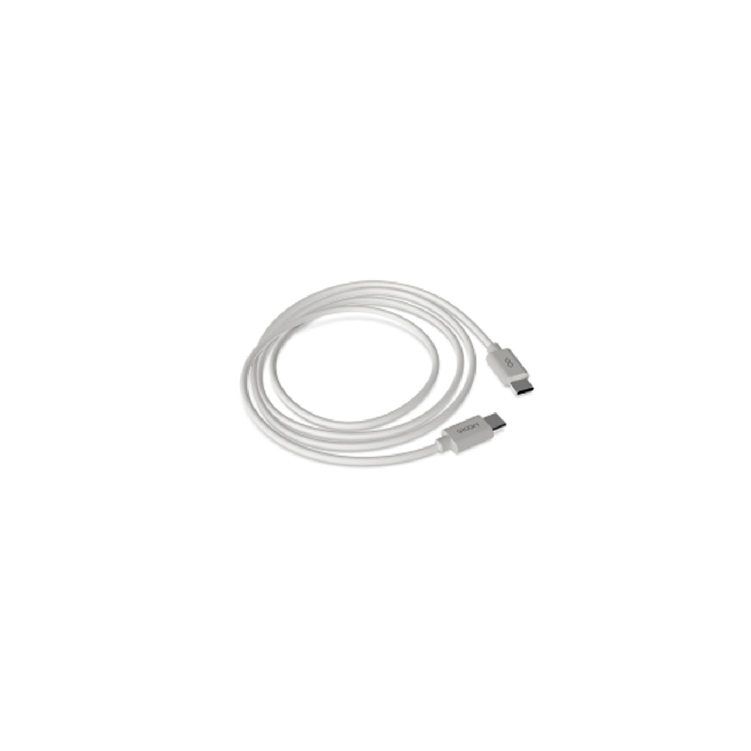 GROOVY - Cable Groovy Usb-C a Tipo C Longitud 1 mt Color Blanco