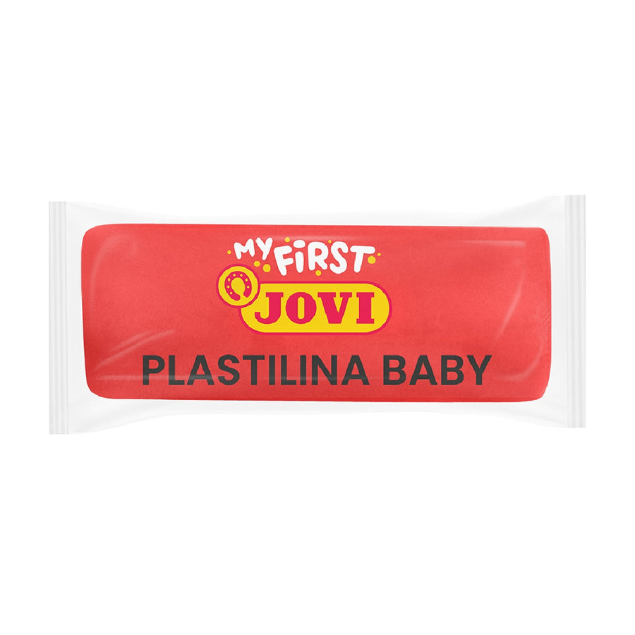 JOVI - Plastilina Jovi MY First Baby Super Blanda 38 G Color Rojo Caja de 18 Unidades