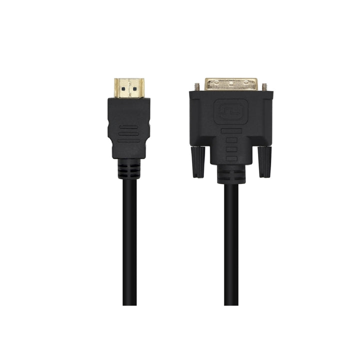 AISENS - Cable Aisens Dvi a Hdmi Dvi18+1/M-Hdmi A/M Full HD Color Negro Longitud 1.8 M