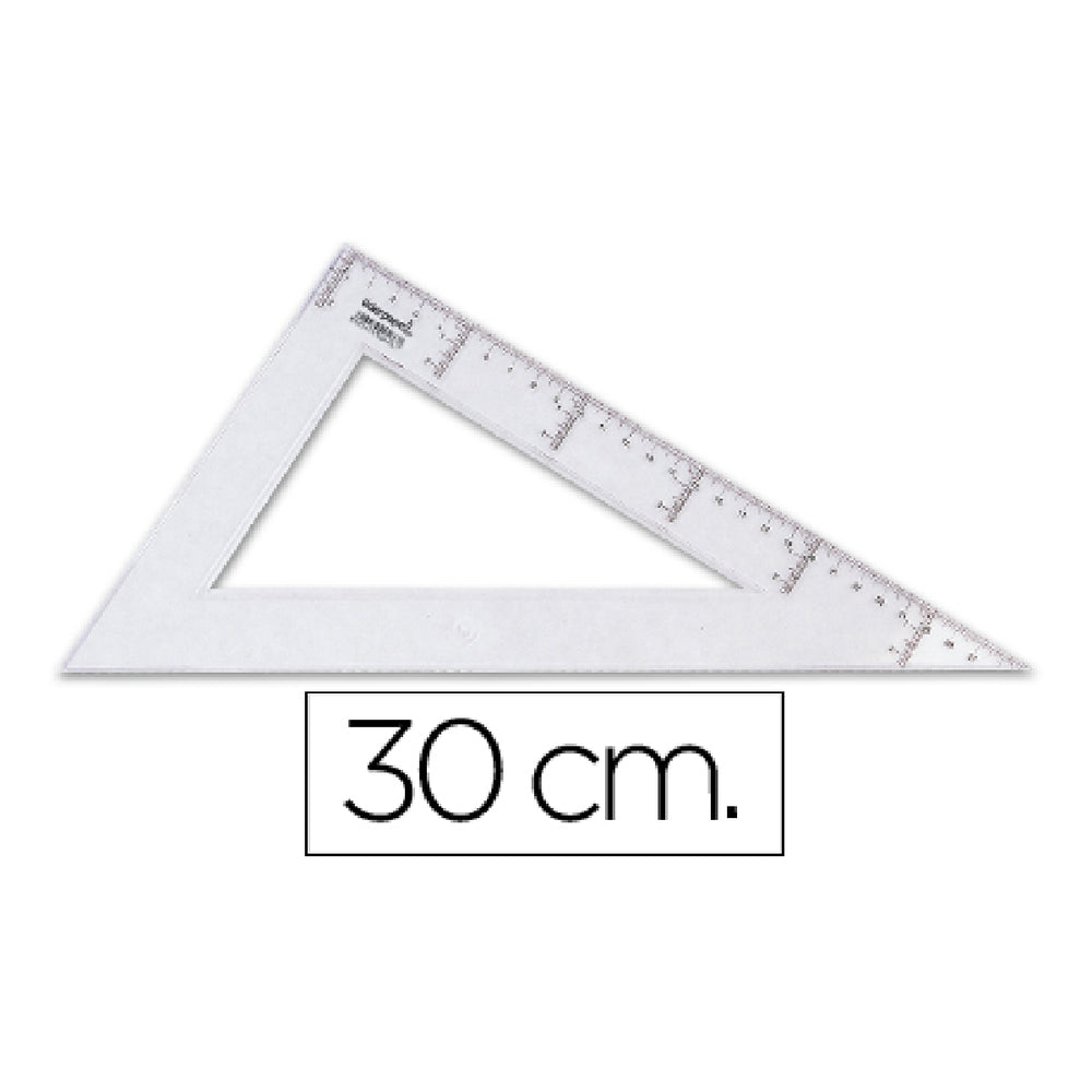 LIDERPAPEL - Cartabon Liderpapel 30 cm Plastico Cristal