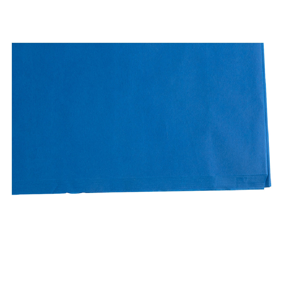 LIDERPAPEL - Papel Seda Liderpapel Azul 52x76 cm 18 GR Paquete de 25 Hojas