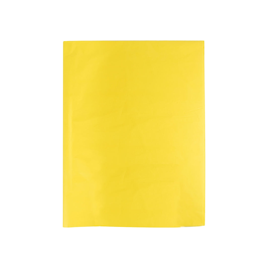 LIDERPAPEL - Papel Seda Liderpapel Amarillo 52x76 cm 18 GR Paquete de 25 Hojas