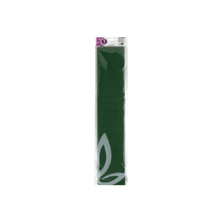 LIDERPAPEL - Papel Crespon Liderpapel 50 cm X 2.5M 34g/M2 Verde Oliva