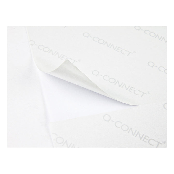 Q-CONNECT - Etiqueta Adhesiva Q-Connect Kf10653 Tamano 105x35 mm Fotocopiadora Laser -Ink-Jet Caja Con 100 Hojas Din A4