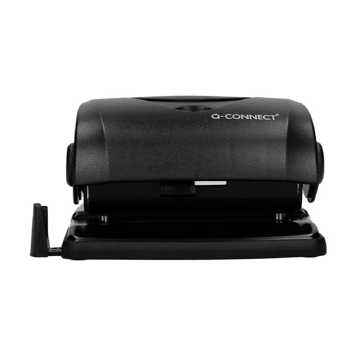 Q-CONNECT - Taladrador Q-Connect Kf01235 Negro Abertura 2.7 mm Capacidad 27 Hojas